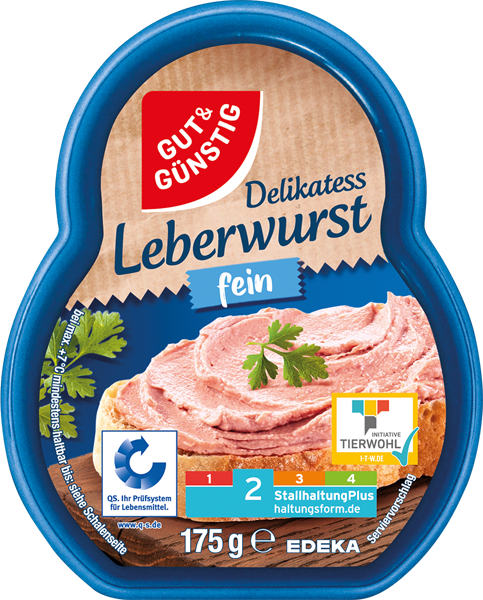 GUT&GÜNSTIG Delikatess-Leberwurst