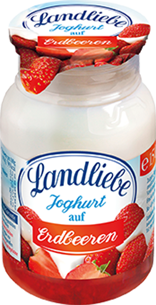Landliebe Joghurt auf Frucht oder Original