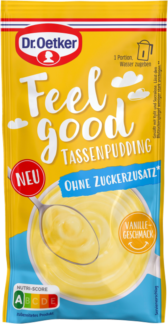 Dr. Oetker Feel Good Tassenpudding
