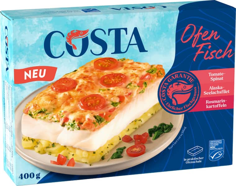 Costa MSC Ofen Fisch