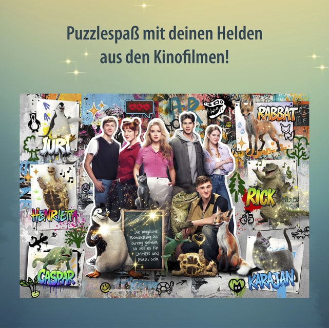 Die Schule der magischen Tiere – KOSMOS Puzzle Teamwork