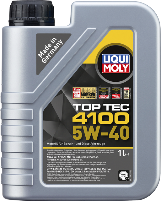 LIQUI MOLY TOP-TEC-Motoröl „4100 5W-40“