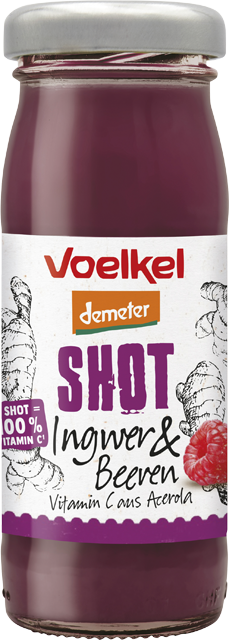 Voelkel Demeter Shot Ingwer & Beeren