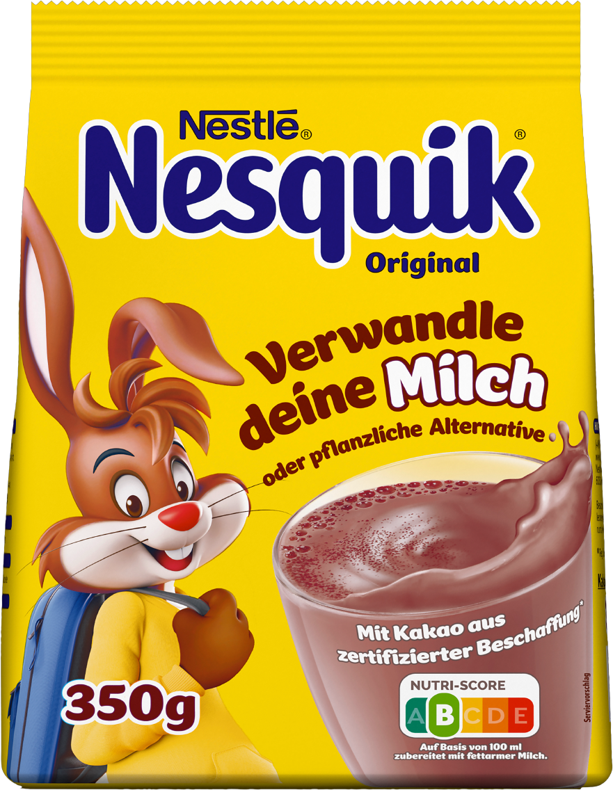 Nesquik oder Milk Mix Frucht