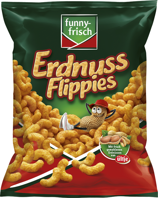 Funnyfrisch Erdnuss Flippies – 3 Packungen