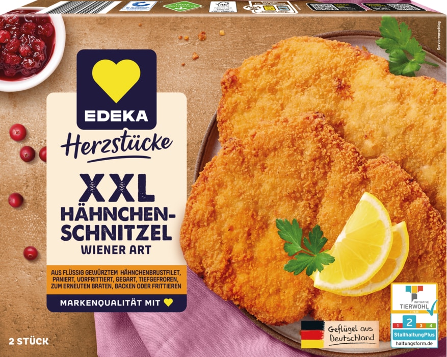 EDEKA Herzstücke XXL Hähnchenschnitzel