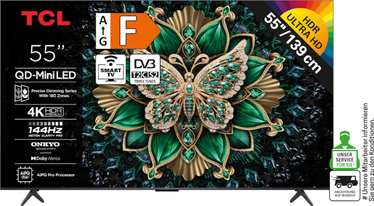 TCL "55C6K" Mini-LED-TV