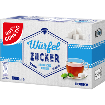 GUT & GÜNSTIG - Würfelzucker