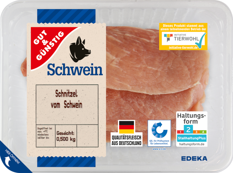 GUT&GÜNSTIG Schweine-Schnitzel