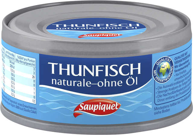 Saupiquet Thunfisch Stücke ohne Öl
