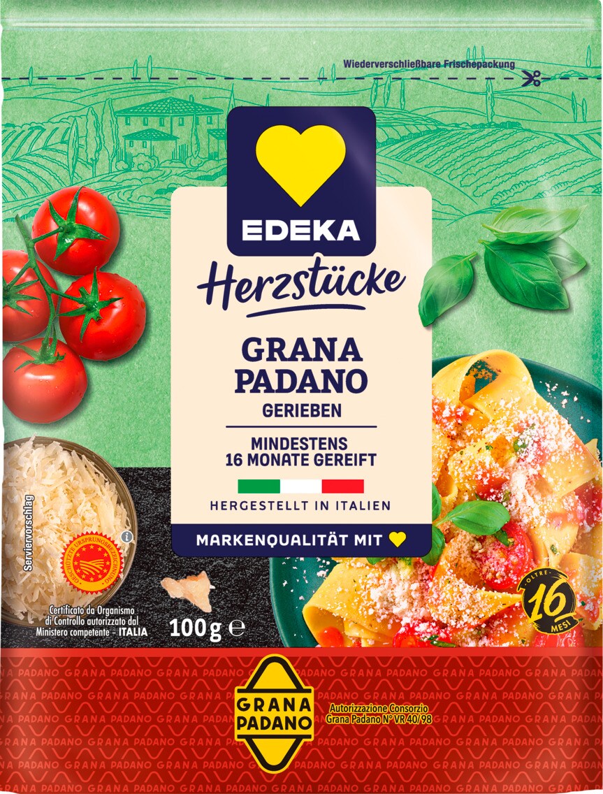 EDEKA Herzstücke Grana Padano g.U.