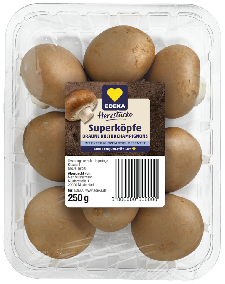 EDEKA Herzstücke Champignons