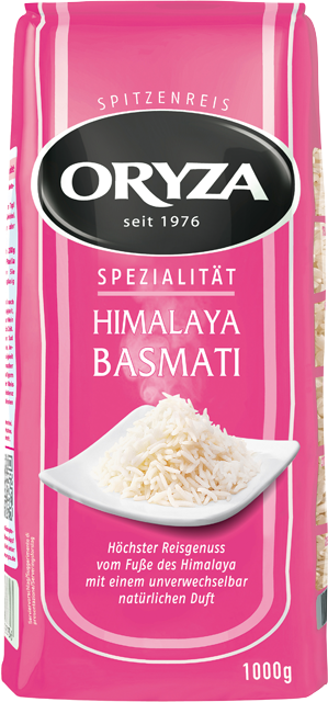 Oryza Himalaya Basmati oder Risotto Reis