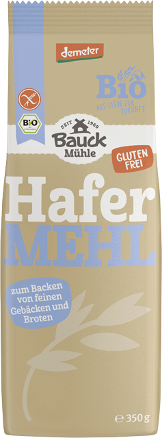 Demeter Bauck Mühle Hafermehl Vollkorn 