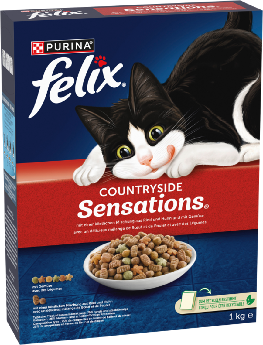 Felix Sensations Katzen Trockennahrung