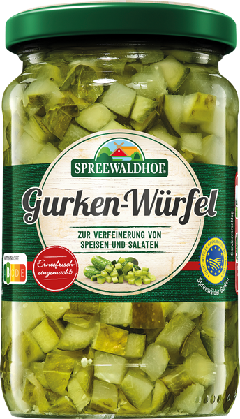 Spreewaldhof Gurkenwürfel