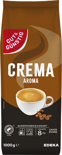 Gut & Günstig Kaffee Crema Aroma