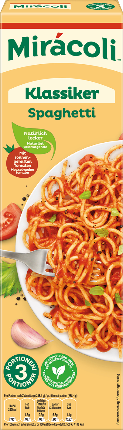 Mirácoli Spaghetti-Klassiker