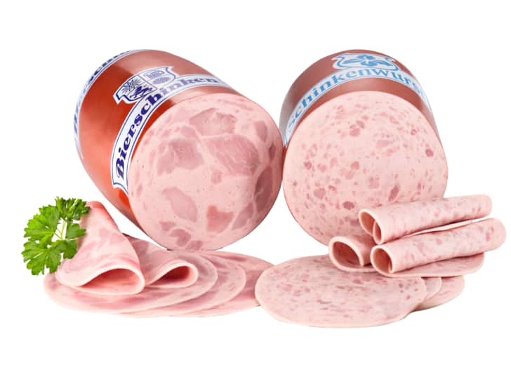 Bierschinken, Schinkenwurst oder Pariser Fleischwurst