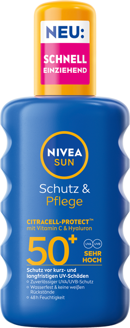 Nivea Sun Spray Schutz & Pflege LF 50+ 