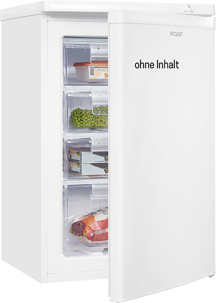 EXQUISIT "GS 80-040E" Gefrierschrank