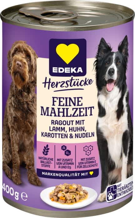 EDEKA Herzstücke Feine Mahlzeit Hundenahrung