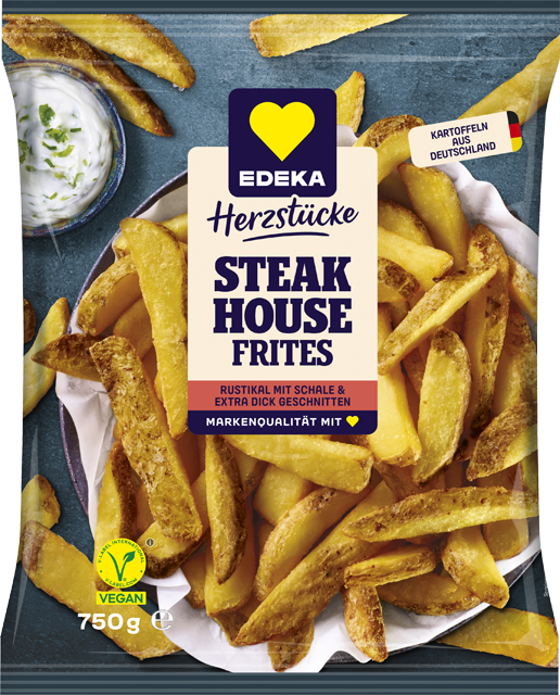 EDEKA Herzstücke Steakhouse Frites mit Schale
