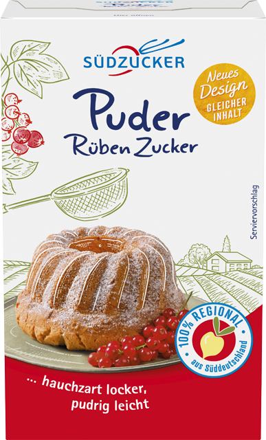Südzucker Puderrübenzucker 
