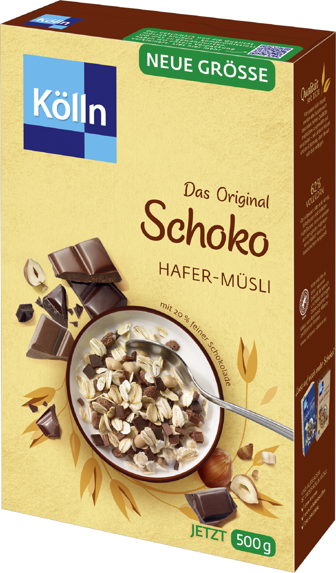 Kölln Müsli oder Hafer-Porridge