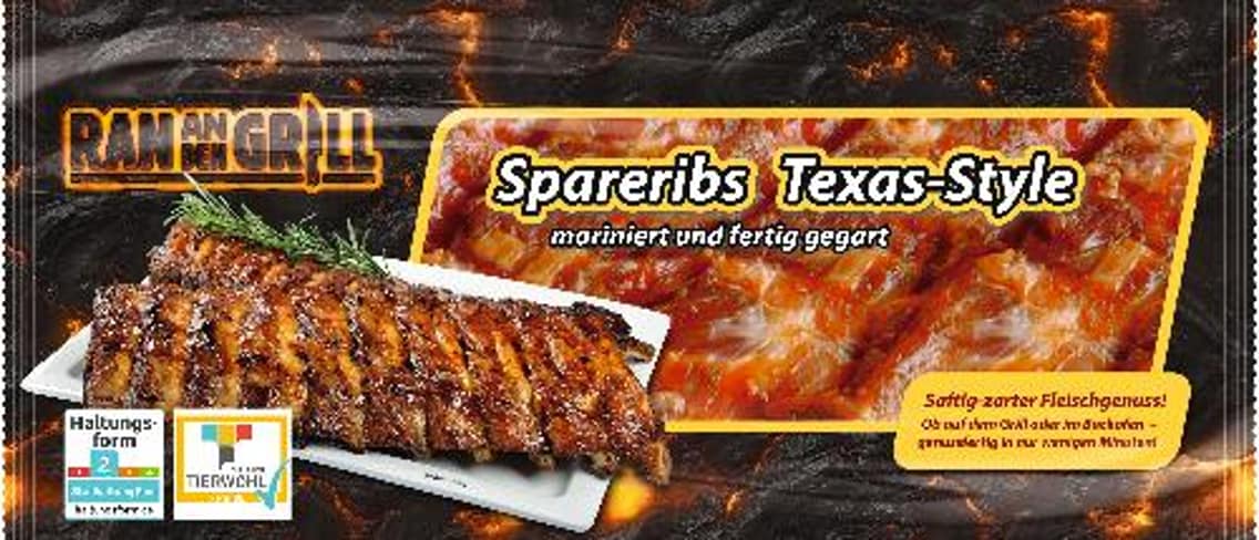 Ran an den Grill Spareribs