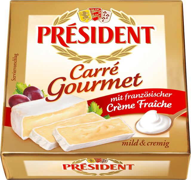 Président Carré Gourmet Crème Fraîche mild & cremig