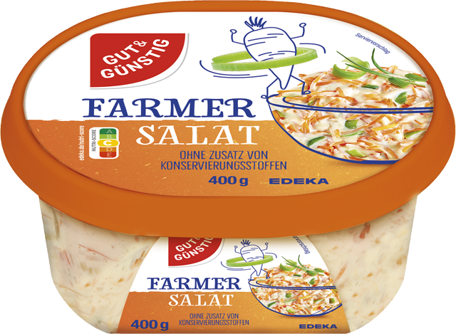 Gut & Günstig Farmersalat, Weisskrautsalat 