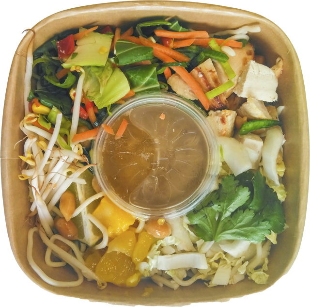 Ab Dienstag: Asia-Hähnchen-Bowl
