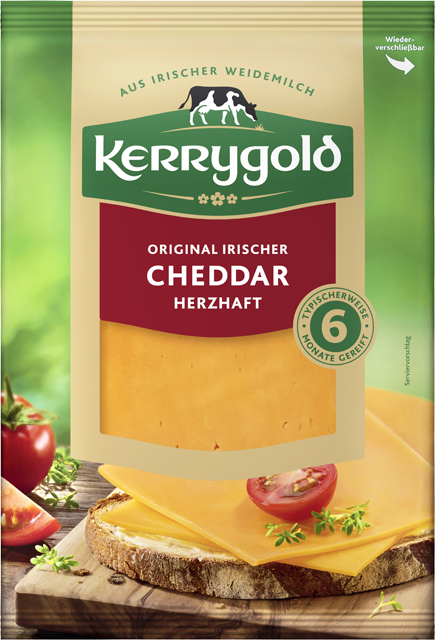 Donnerstag bis Samstag: Kerrygold Original irischer Cheddar würzig, herzhaft