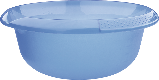 Schüssel mit Ausguss und Skala