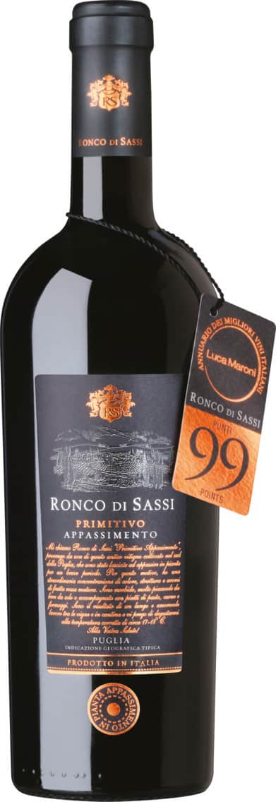 Ronco di Sassi Primitivo Appassimento Rotwein IGT