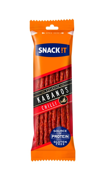 Snack !t Kabanos Classic, Käse oder Chilli