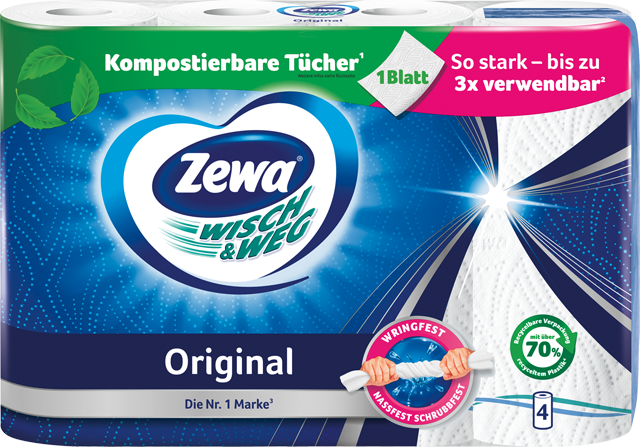 Zewa Wisch & Weg Küchentücher