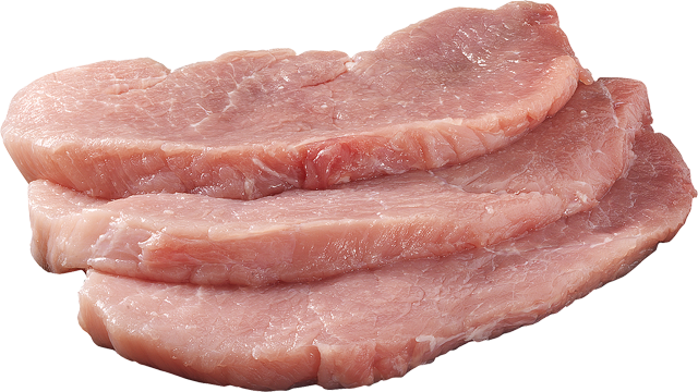 Schweine-Schnitzel oder Keulenbraten