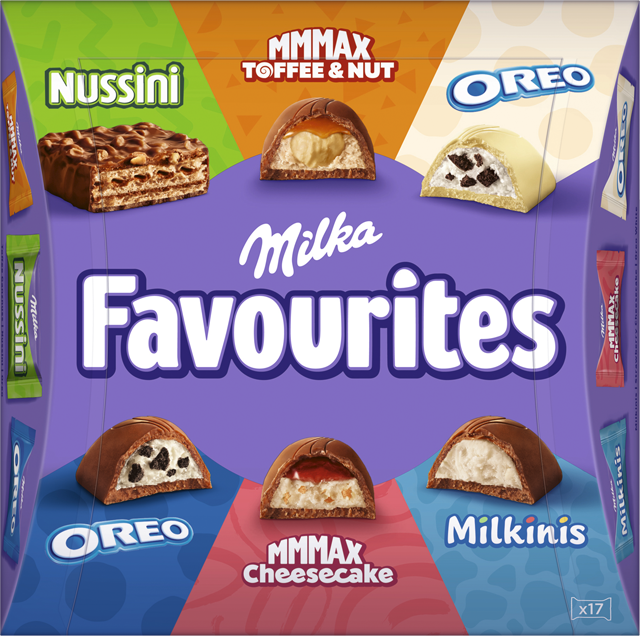 Milka Favourites oder Party Mix