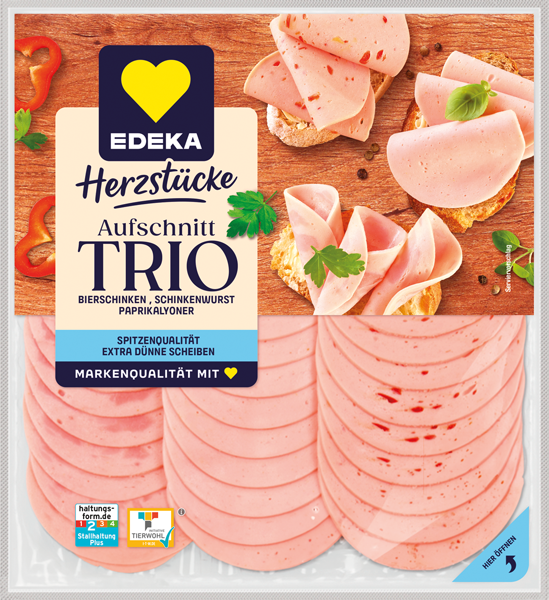 EDEKA Herzstücke Aufschnitt-Trio
