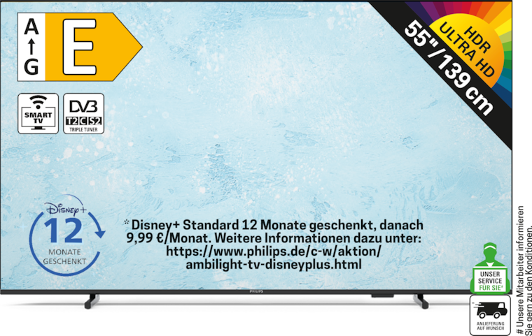 PHILIPS "55PUS7000" 4K-UHD-TV