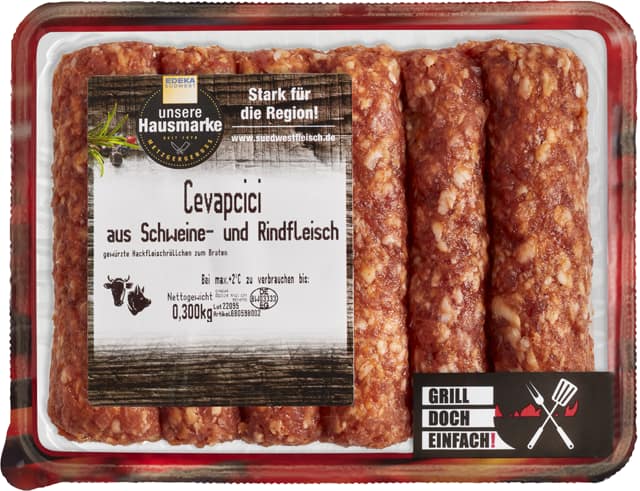 „Grill doch einfach“ Grillfertige Cevapcici