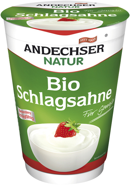 Andechser Natur Bio Schlagsahne 