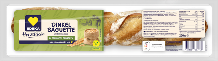EDEKA Herzstücke Steinofenbaguette