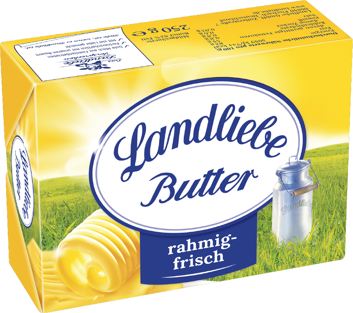 Landliebe Tafelbutter oder die Streichzarte