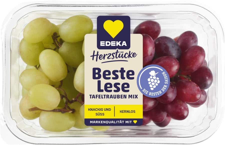 EDEKA Herzstücke Tafeltrauben-Mix