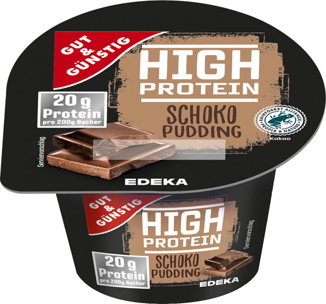 Gut & Günstig High Proteinpudding Schoko oder Vanille 