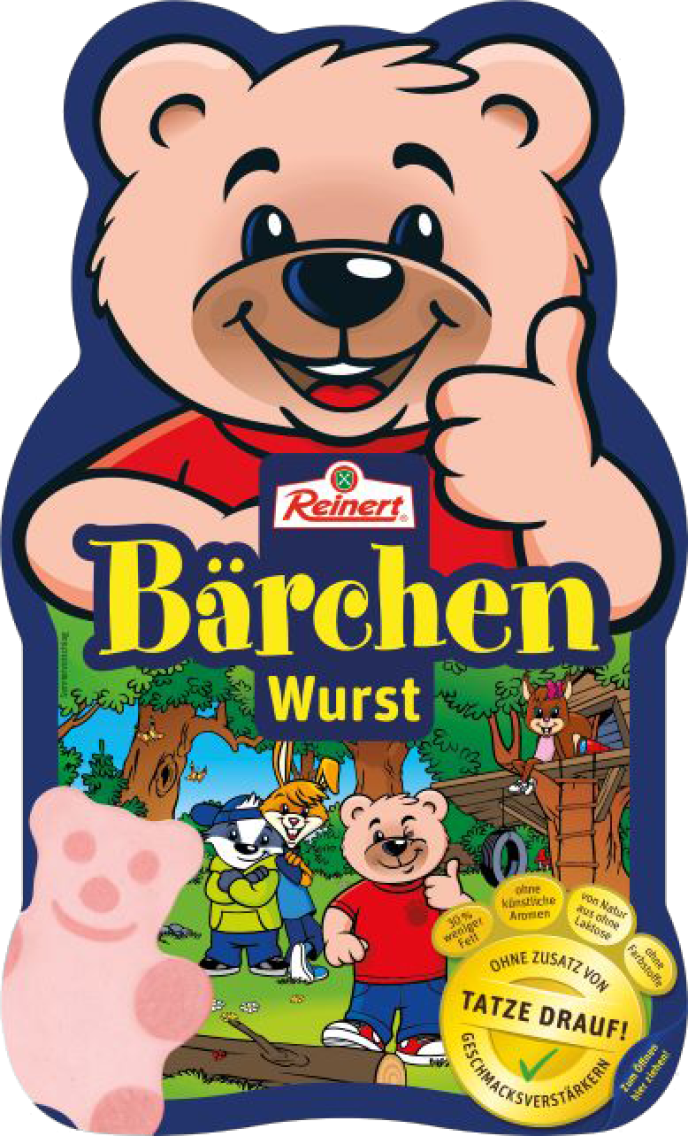 Reinert Bärchen-Wurst oder Bärchen Geflügel-Wurst