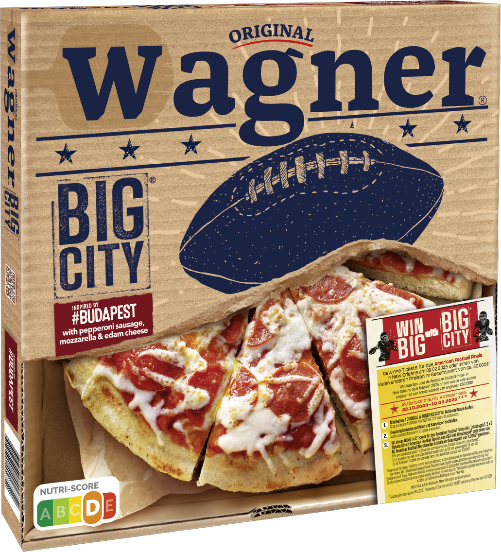 Original Wagner Big Pizza, Backfrische, Piccolinis oder Pizzies